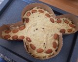 Foto del passaggio 4 della ricetta Colomba pasquale veloce🕊 con cocco e gocce di cioccolato 🥥🍫