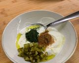 Foto del paso 3 de la receta: Cous cous con bolognese, salsa de yogurt y feta