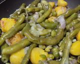 Foto del paso 9 de la receta: Salteado🧅de habichuelas🥘y arvejas🫛🧄🍠