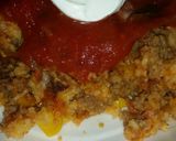A picture of step 5 of Mexican Cornbread Casserole.