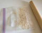 A picture of step 1 of Hawaiian Pancake with Macadamia Nut Sauce.