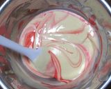 A picture of step 6 of Easy Sakura Ukishima (Japanese-style Steamed Cakes) for Cherry Blossom Viewing.
