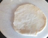 A picture of step 3 of Aloo kulcha.