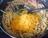 A picture of step 7 of Cheesy Chicken Bacon Pasta.
