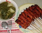 Foto langkah ke 5 dari resep Sate daging bumbu rujak.