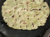 Green Garlic Jawari Roti