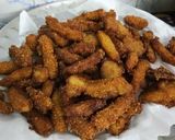 A picture of step 5 of Crispy chilli baby corn.