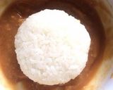 A picture of step 3 of Miso Yaki-Onigiri.