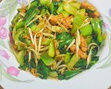 Foto langkah ke 9 dari resep Pakchoy Tauge Tempe.