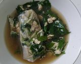 รูปขั้นตอนการทำที่ 3 ของ ก๋วยเตี๋ยวเมี่ยงญวนไส้กุยช่ายเห็ดกับซุปผักหวานใส่ไข่#45