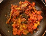 A picture of step 6 of Spicy pasta sauce.