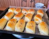 Foto langkah ke 6 dari resep Roti Unyil Sosis.