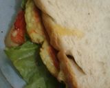 Foto langkah ke 2 dari resep 38. Simple Sandwich.