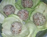 A picture of step 16 of Rice momos steamed.