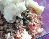A picture of step 5 of Sig's Kartoffel Knödel (Potato Dumpling).