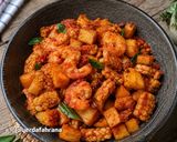 Foto langkah ke 4 dari resep Balado Tempe Udang Ubi 예르다🌶.