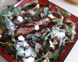 A picture of step 8 of Sesame Ginger Tilapia and Baby Bella Salad.