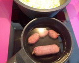 Foto del paso 2 de la receta: Habichuelas o alubias con chorizo y pimiento