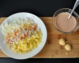 Foto del paso 3 de la receta: Ensalada de txaka y piña