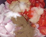 A picture of step 2 of Mutton Chaap.
