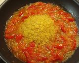 Kövér porcsinból lecsó bulgurral recept fázis 2 fotója