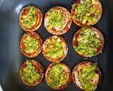 A picture of step 3 of Mini jowar pizza bites.