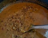 A picture of step 4 of Dal Makhani.