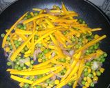 A picture of step 6 of Pan grilled fish with veggie sauce.