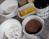 Foto del paso 1 de la receta: Torta de chocolate con chantilly ganache de chocolate y frutilla