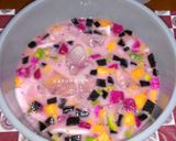 Foto langkah ke 6 dari resep Es Campur Puding Lumut.