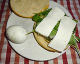 Foto del paso 3 de la receta: Hamburguesa de pollo con espinacas e ingredientes saludables