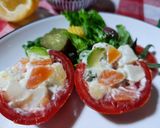 Une image de l'étape 11 de Tomates farcies à la macédoine de légumes 🍅.