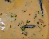 A picture of step 5 of Moringa leaves in curd curry.