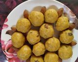 बेसन के लड्डू (Besan ke ladoo recipe in hindi) रेसिपी चरण 4 फोटो