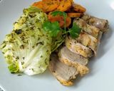Foto del paso 2 de la receta: Solomillo de Cerdo con zanahorias y repollo glacé