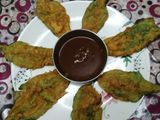 પાલક ના ભજીયા