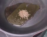 A picture of step 3 of Fried Black Rice.