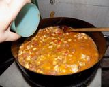 Foto del paso 12 de la receta: Pollo con panceta en cubos (al disco)