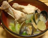 A picture of step 5 of Asari Clam and Chicken Drumette Salt and Butter Hot Pot.