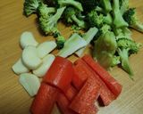 Gambar langkah 1 resipi Broccoli roasted.