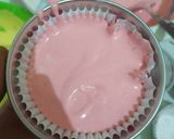 Foto langkah ke 4 dari resep Bolu Kukus Semangka Mekar Sempurna.