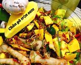 Hình bước làm 4 của món Chân gà trộn sate