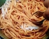 Foto del paso 7 de la receta: Fettuccine arrabiata acompañado de solomillo flameado. 👨🍳