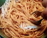 Foto del paso 7 de la receta: Fettuccine arrabiata acompañado de solomillo flameado. 👨‍🍳