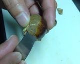 A picture of step 4 of Chestnut Rice.
