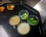 A picture of step 4 of Chicken Salad Wontons.