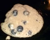 A picture of step 8 of Blueberry Pancakes.