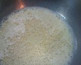A picture of step 2 of Soy Milk Japanese Pasta Carbonara.