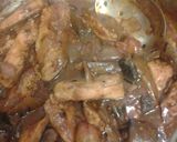 A picture of step 6 of Chicken and Mushroom on a bed of Sweet Veg.