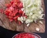 A picture of step 2 of Kala Chana Chaat.